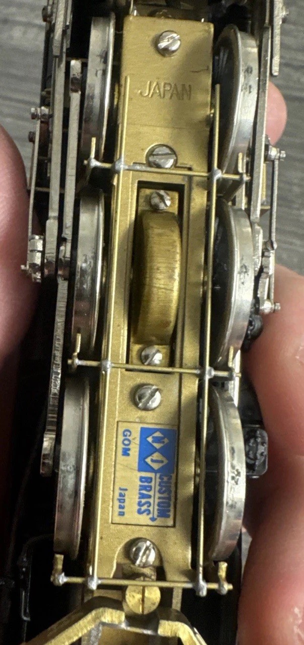 NJ Custom Brass HO Brass #ST-244 Pacific Southern Pacific 4-6-2 P-13 Black/DNR!