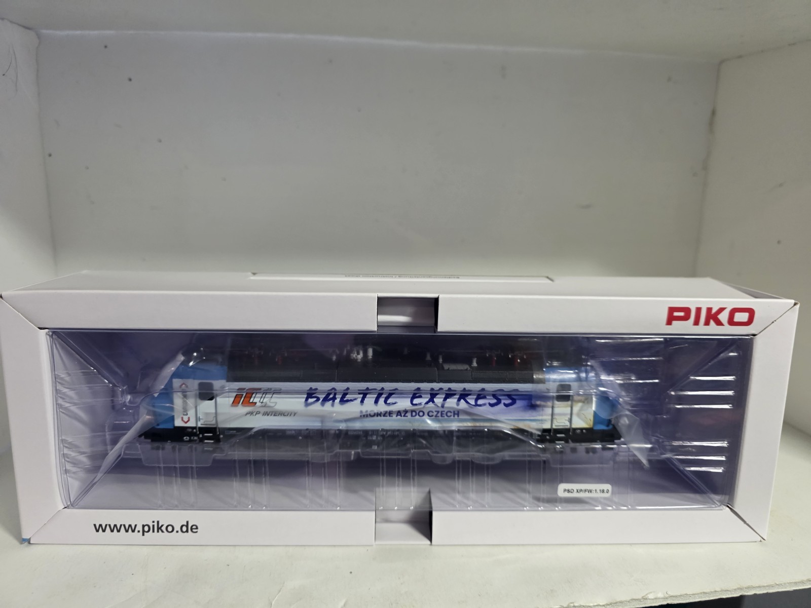 Piko PKP Vectron Electric locomotive 21804 HO Scale DCC sound