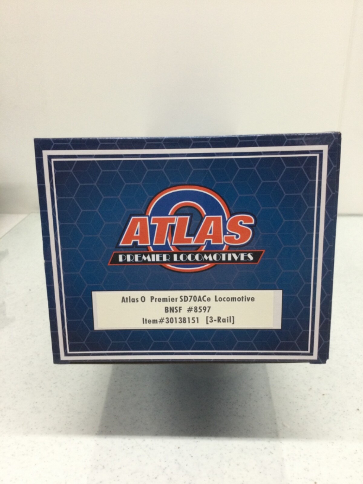 Atlas #30138151 BNSF SD 70ACe Diesel #8597 w/PS 3.0 3 Rail New