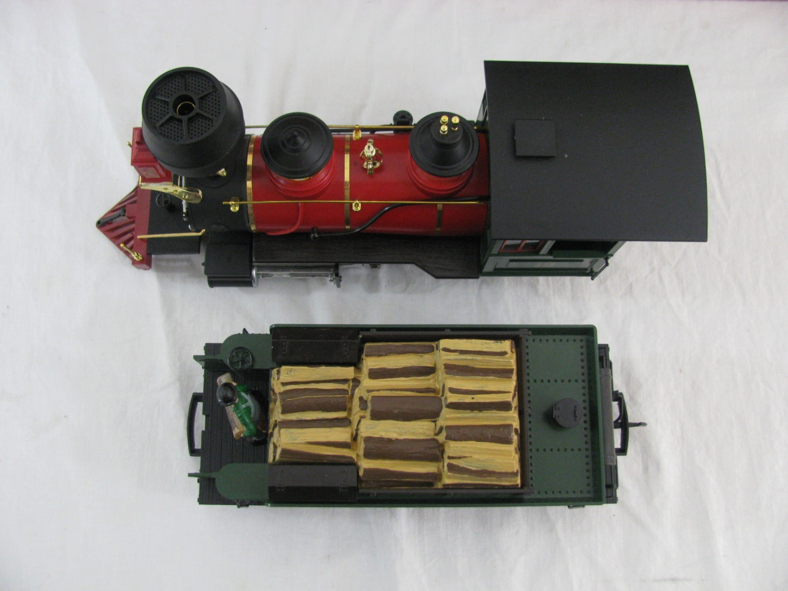 Vintage Lehmann LGB G Scale DSP & PRR 2-6-0 Mogul Steam Locomotive #2018D EX