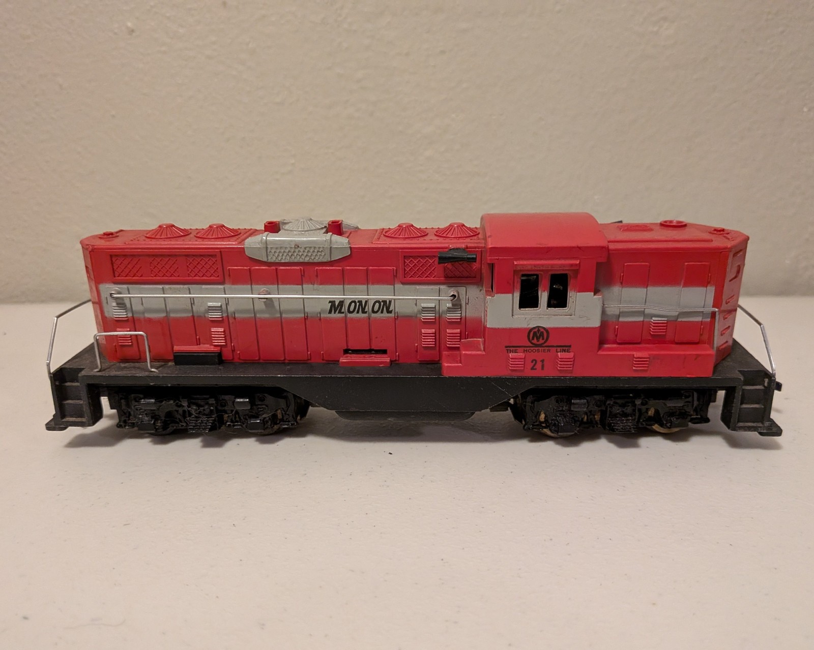 Vintage Marx HO No. 21 Monon Hoosier Line Locomotive