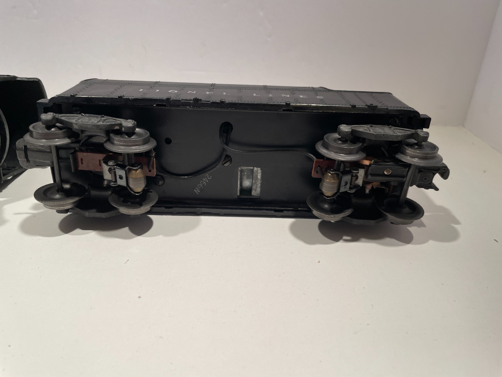Vintage Lionel O Gauge 224 2-6-2 Steam Locomotive & Tender 2466W