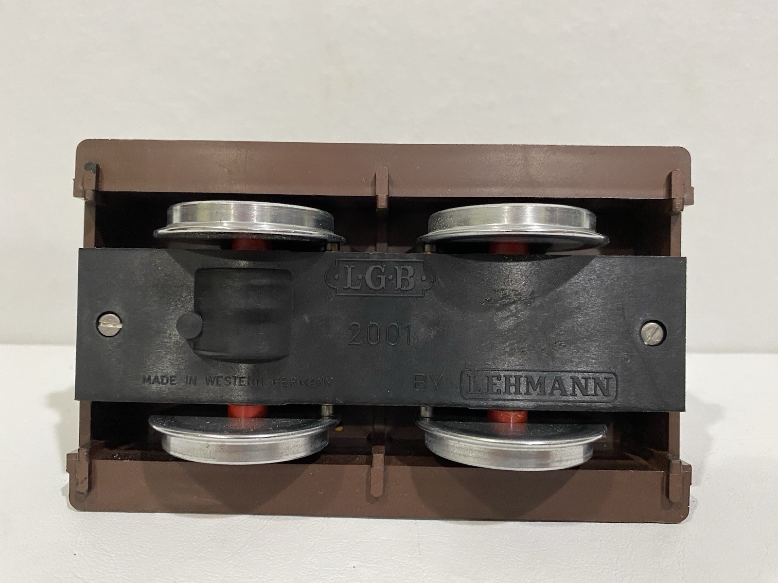LGB 2001 Motorized Hand Car EX/BOX TESTED G Gauge