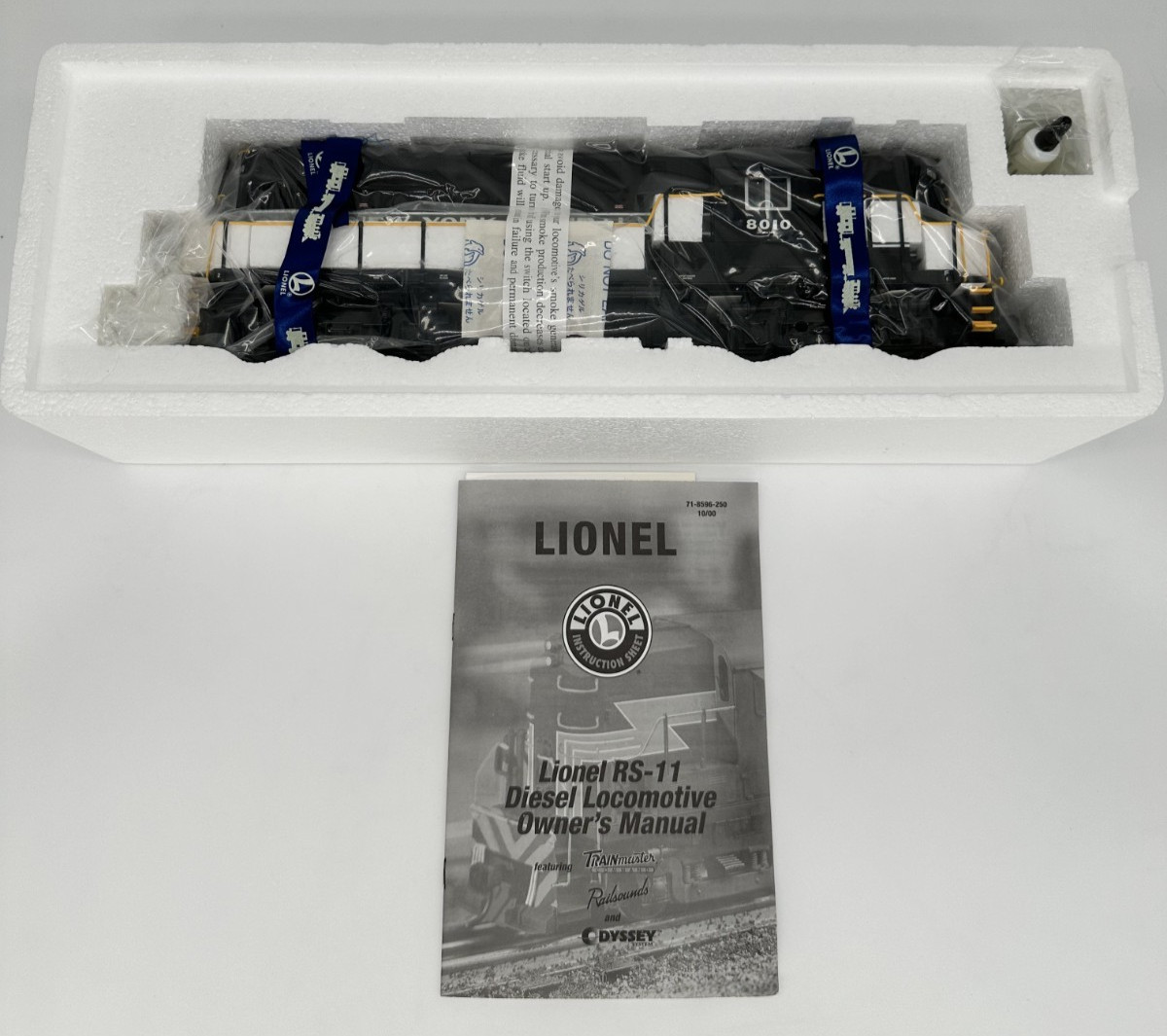 Lionel 6-18598 RS-11 NYC Command Diesel Locomotive #8010 TMCC New York Central