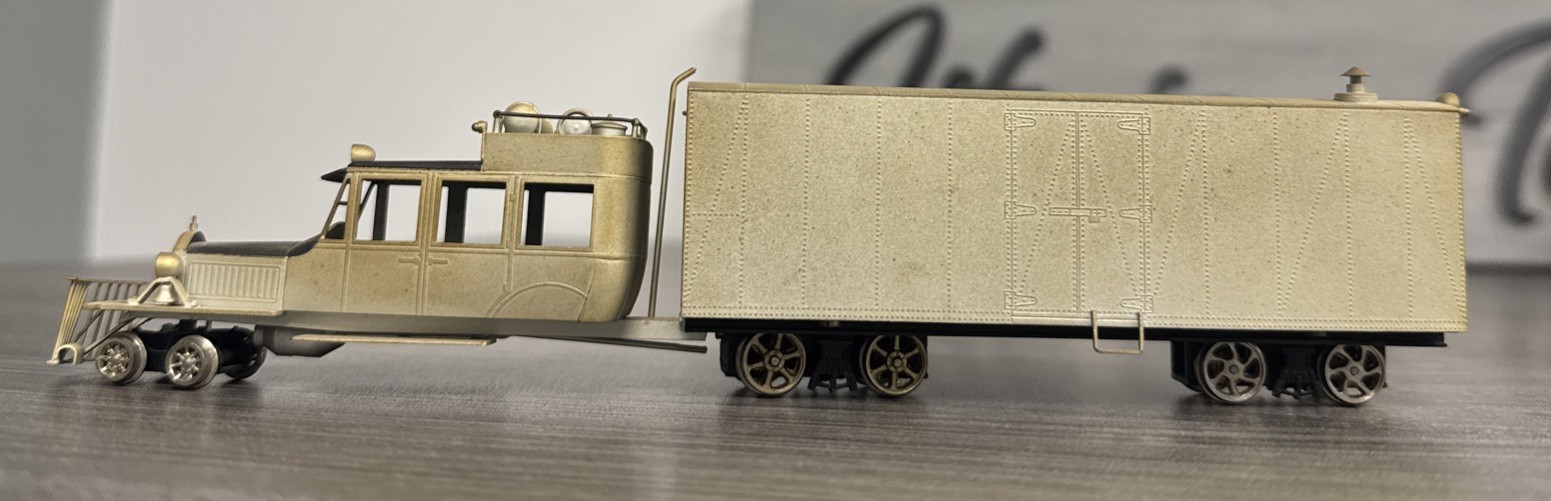 Pacific Fast Mail Sn3 Brass Rio Grande Southern 3-Truck Galloping Goose F/Ptd.