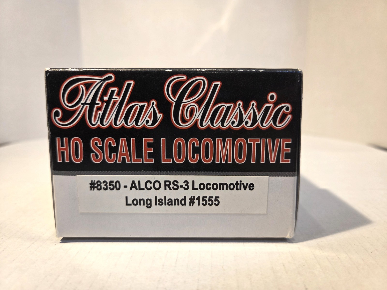 Atlas Classic HO Scale RS-3 Long Island #1555 Item 8350 w/ Box