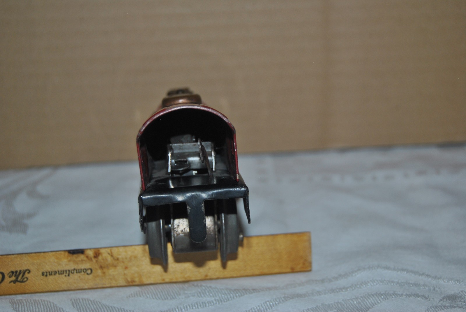 Prewar JOY LINE No. 105 Clockwork / Wind-up LOCOMOTIVE – for PARTS or REPAIR !!!