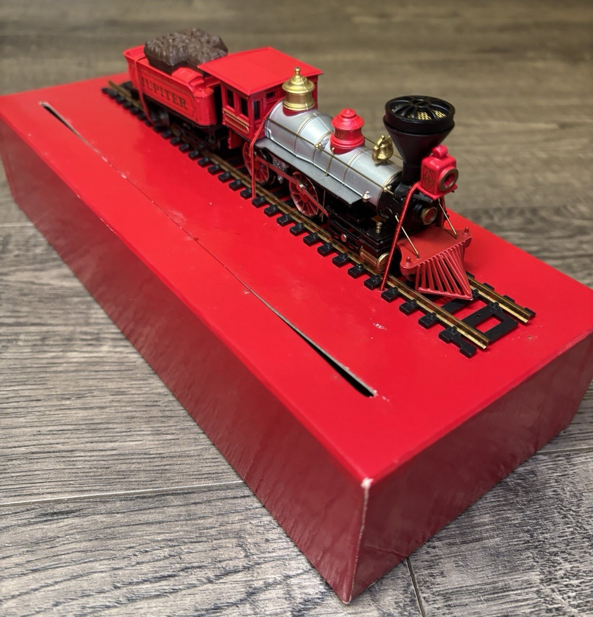 RARE Bachman HO Scale Jupiter 4-4-0 Loco SBA 504 Promo Box Conductor Hat TESTED