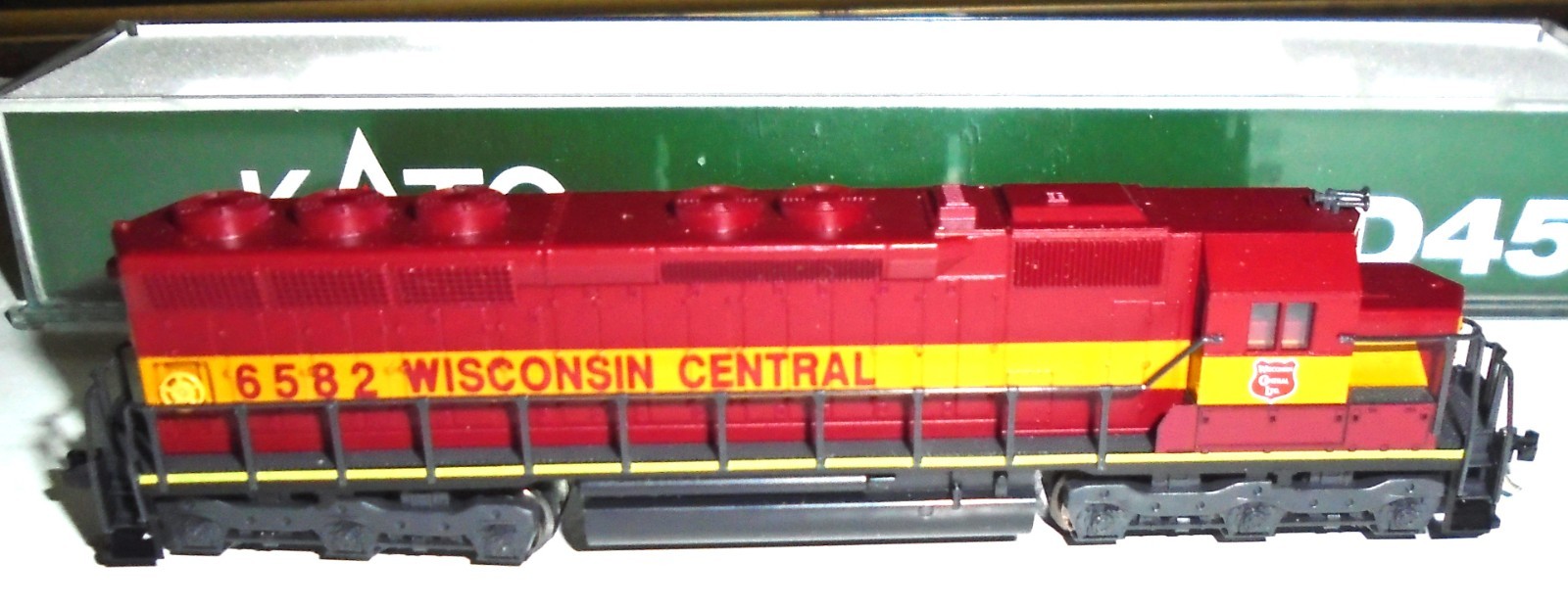 Kato N scale – Wisconsin Central Railroad SD45 #6582 DC – 176-31D