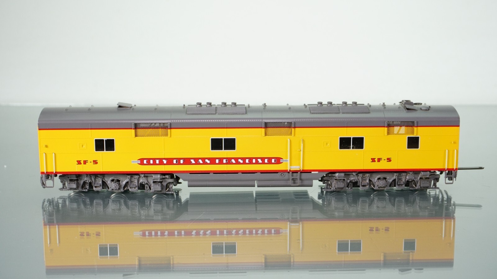 Challenger Imports Brass E6A/E6B/E6A Union Pacific City of San Francisco HO