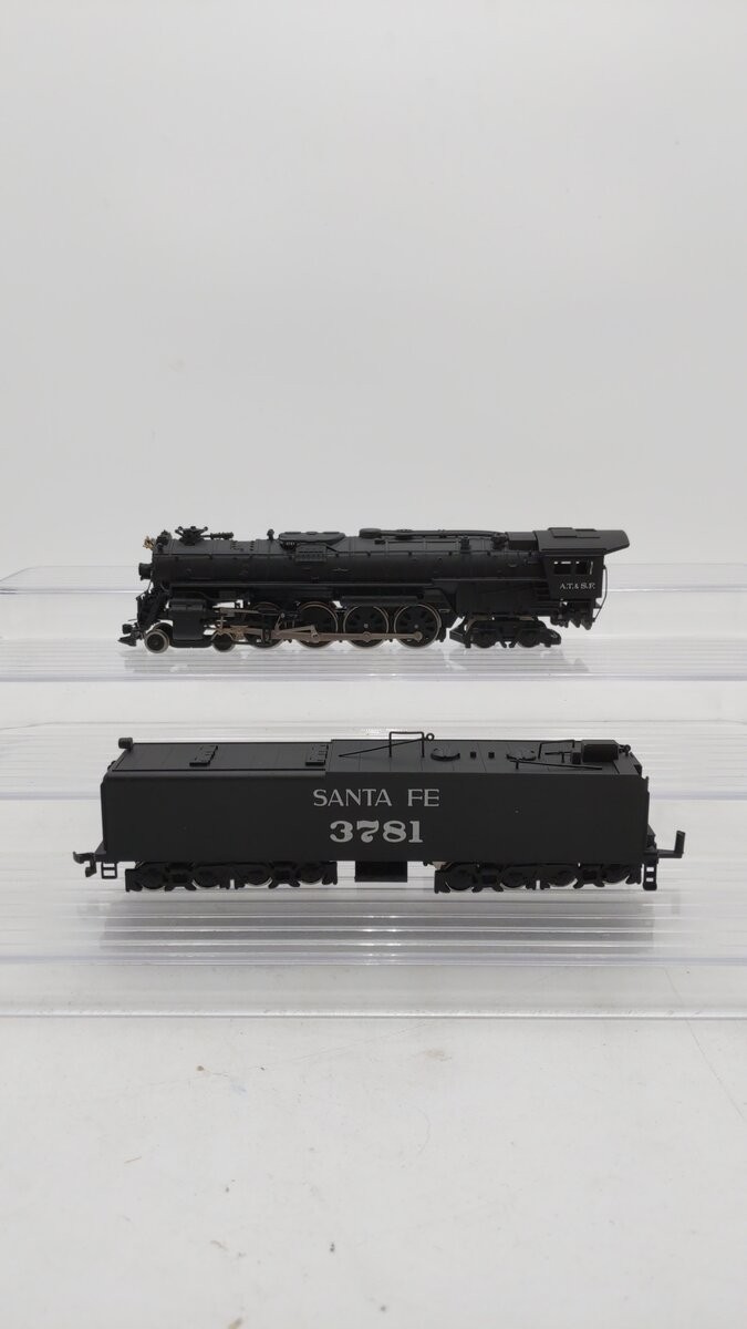 Bachmann 11320 HO Santa Fe Northern 4-8-4 Steam Locomotive w/ Tender #3781 LN