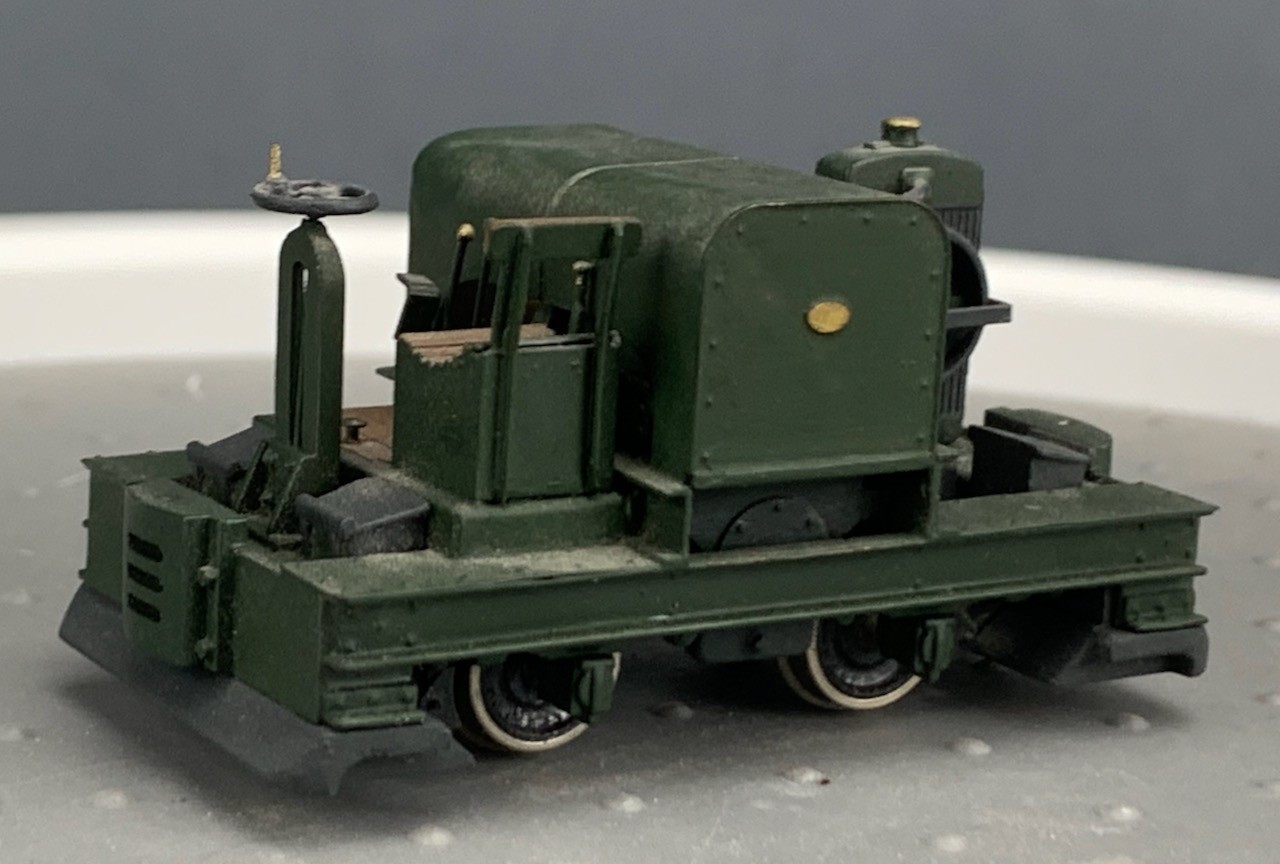 On2 1:43 Scale Roy C. Link Simplex Locomotive Built O3520
