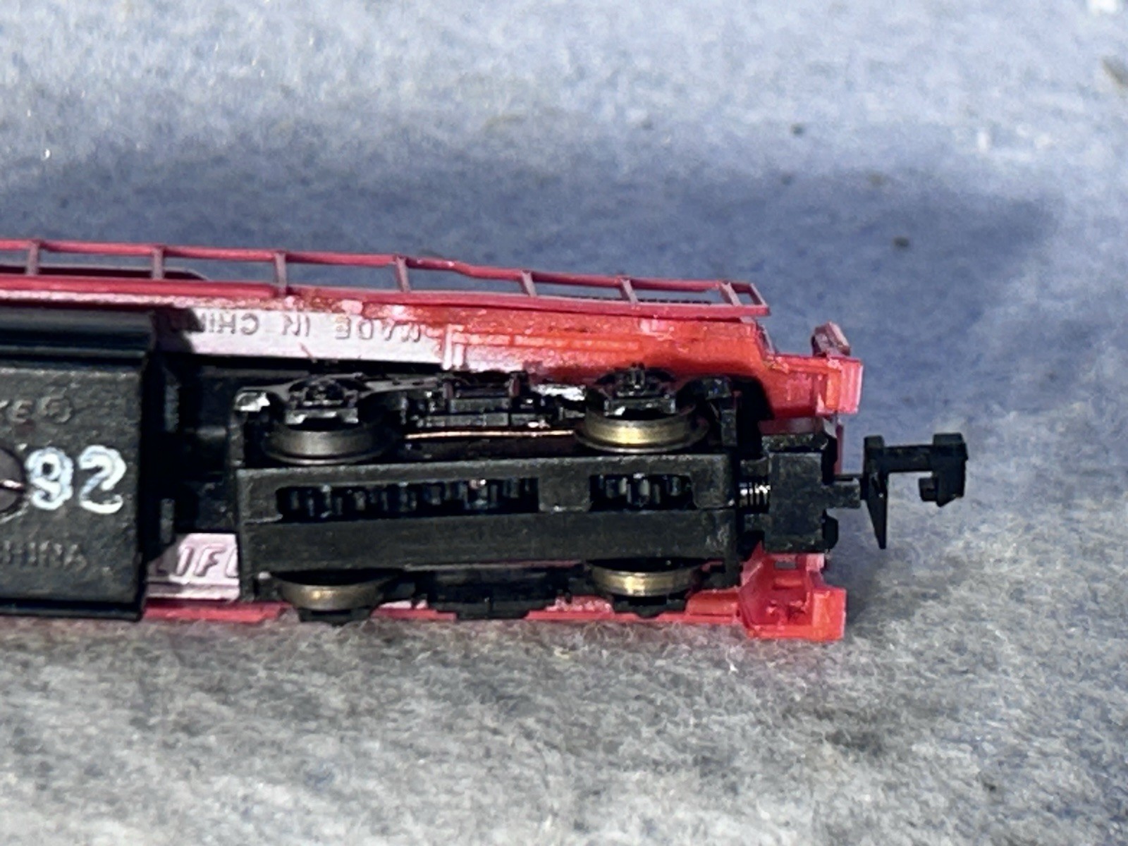 Beautiful Bev Bel/Life Like Lehigh Valley RR GP-38 Diesel Locomotive N Gauge