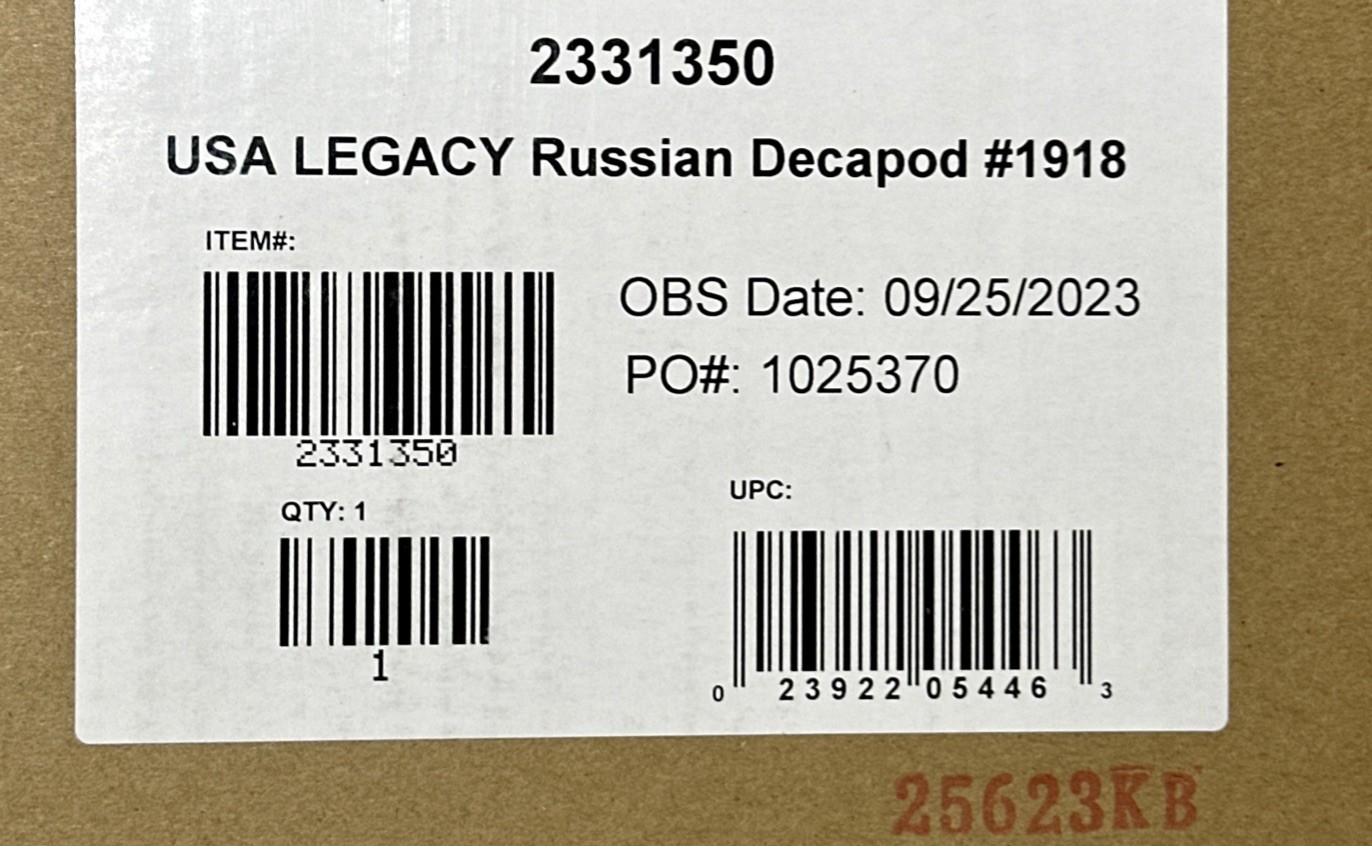 Lionel LEGACY 2331350 USA Russian Decapod 2-10-0 Steam Locomotive #1918 O-Scale