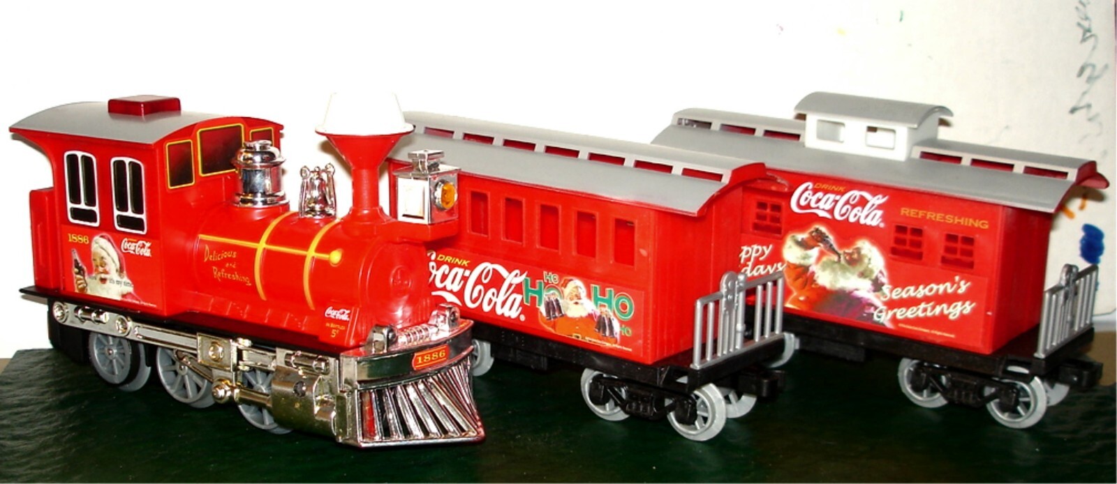 K-LINE (GOLDLOK) – COCA-COLA SANTA TRAIN – O-27 REMOTE CONTROL TRAIN