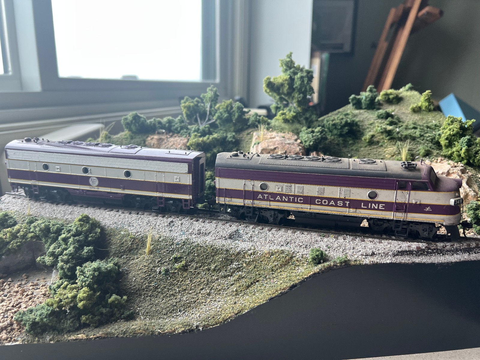 HO EMD F7 A/B Set (both Dmy) ACL Atlantic Coast Line
