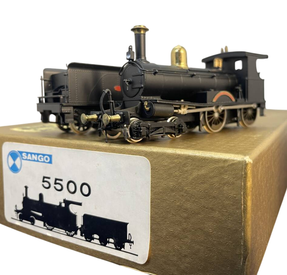 Sango JNR 5500 HO Brass Steam Locomotive 1:80 Factory Built Tested #121