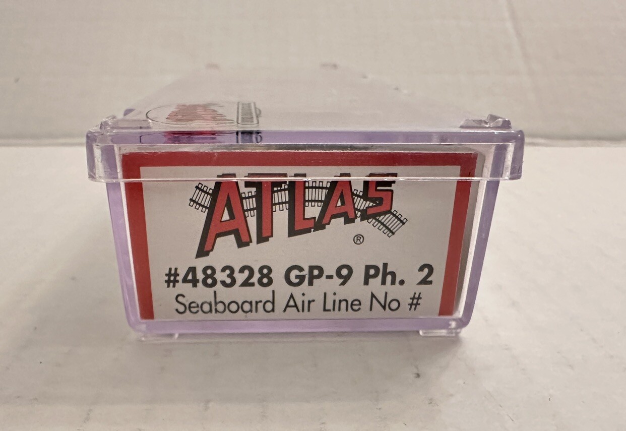 Atlas N Scale 48328 GP-9 Ph.2 Seaboard Air Line No #