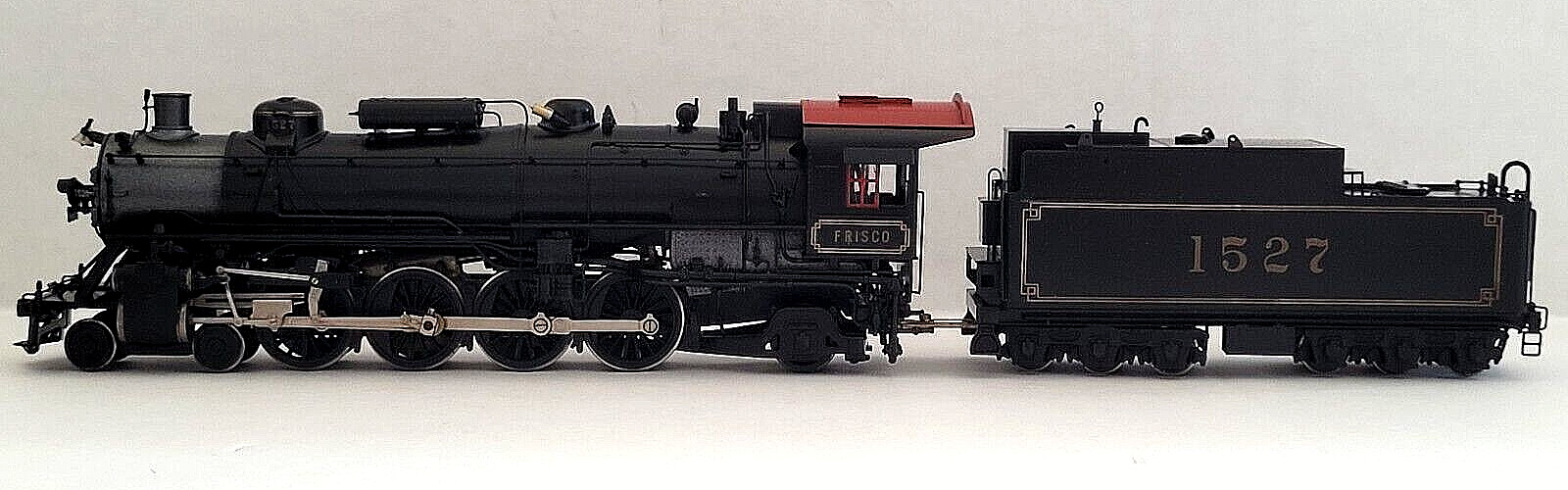 PFM Toby Brass4-8-2 Light Mountain Frisco 1527 Custom Painted by PFM New Tested