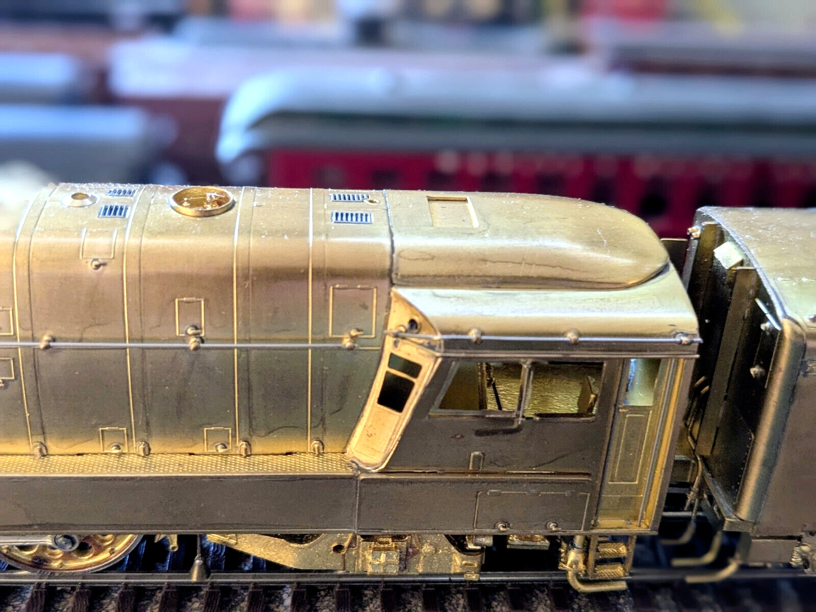 **1 OF 100! OVERLAND BRASS MILW RD CLASS A 4-4-2 #3-4 MODERNIZED HO *”RUNS G@@D!
