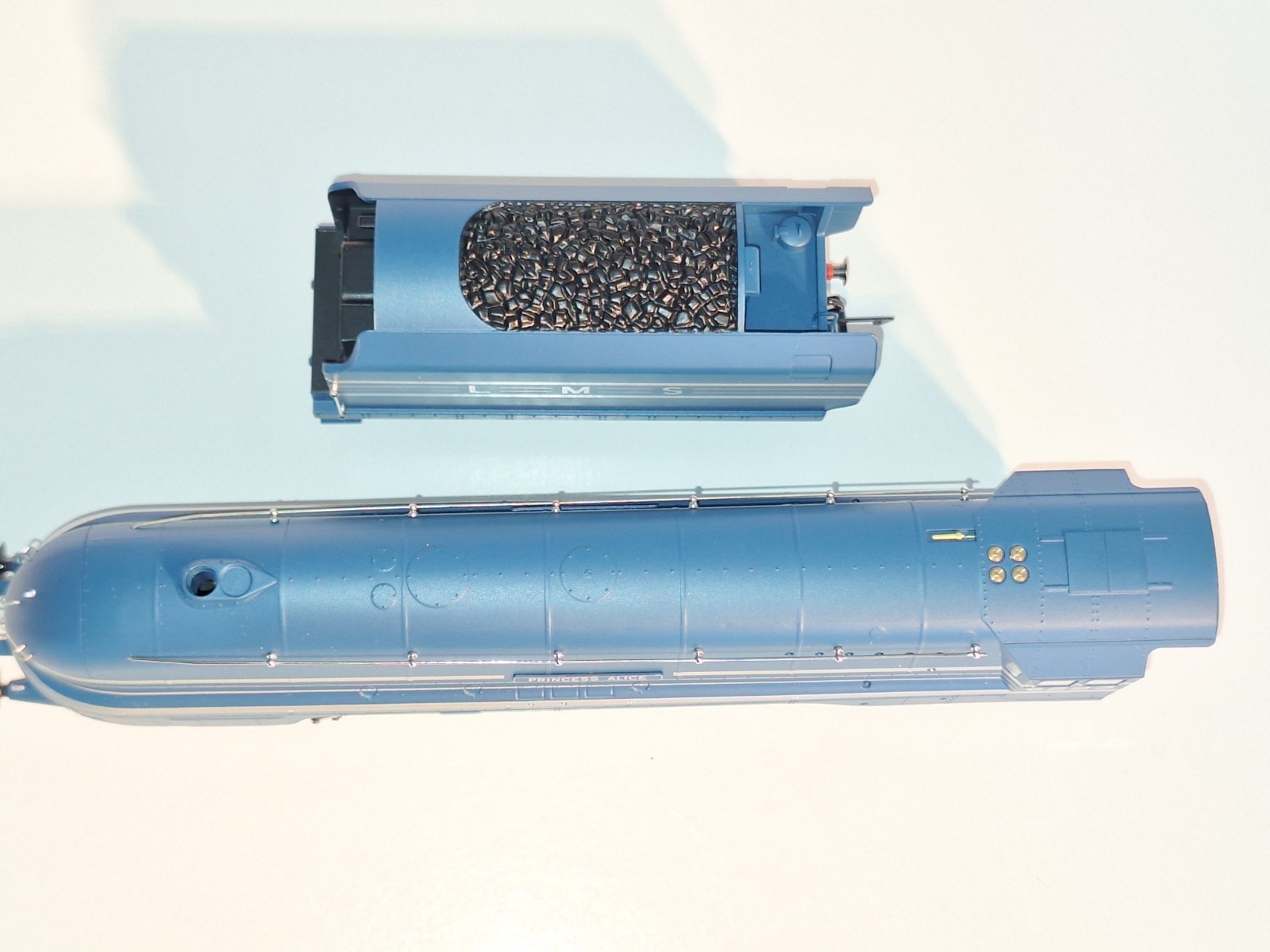 Hornby R2271. LMS Coronation Princess Alice. DC 2 rail. New, Mint Cond. OO.Boxed