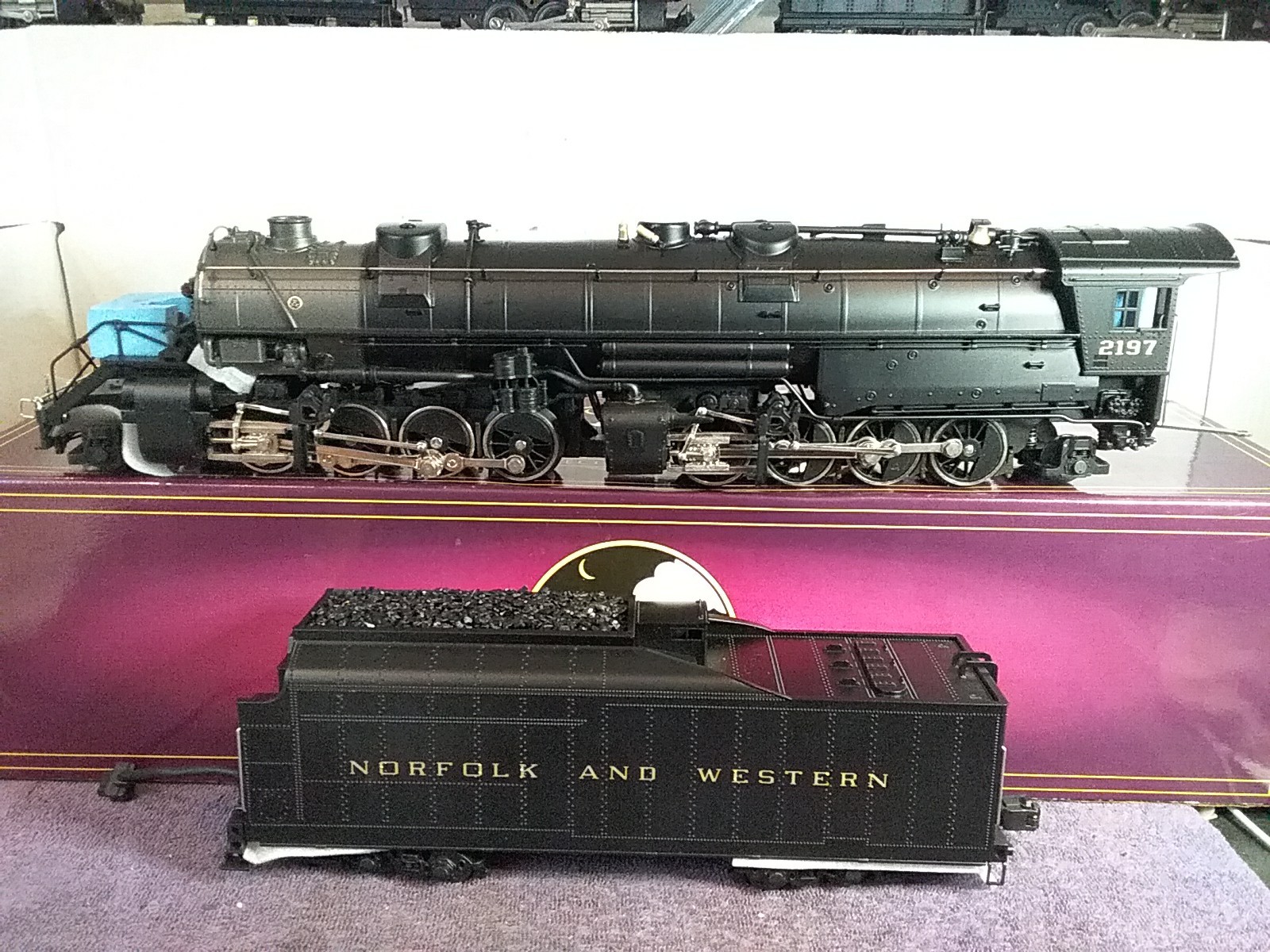 MTH MT-3009L Norfolk & Western Y6b No.2197 2-8-8-2 Mallet P