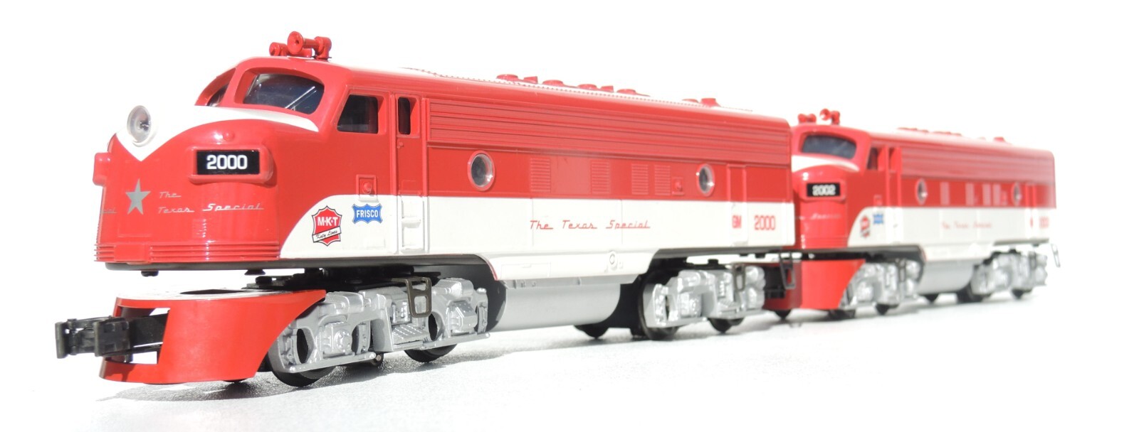 Gorgeous set of 3 Williams O gauge Texas Special locomotives MINT- LOOK!!