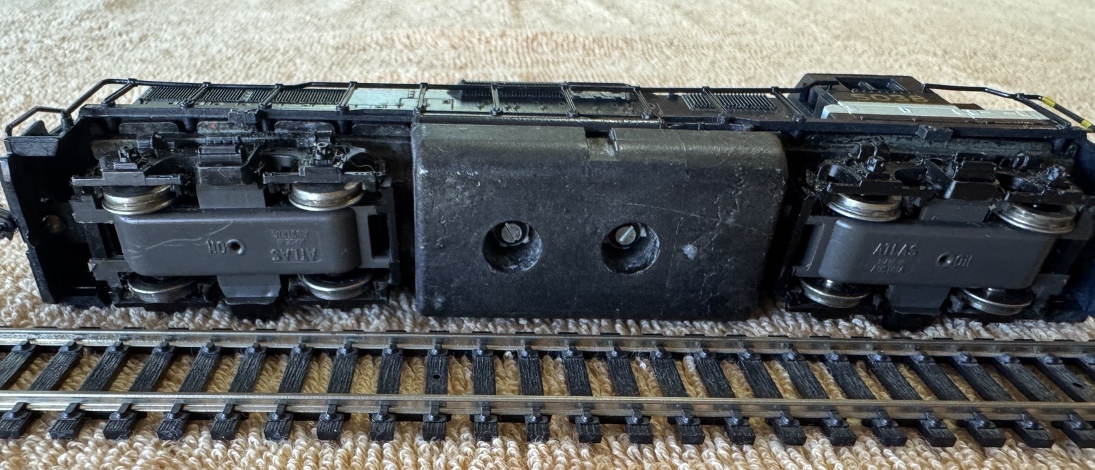 HO Atlas Southern GP38-2 #5038 Made in Austria