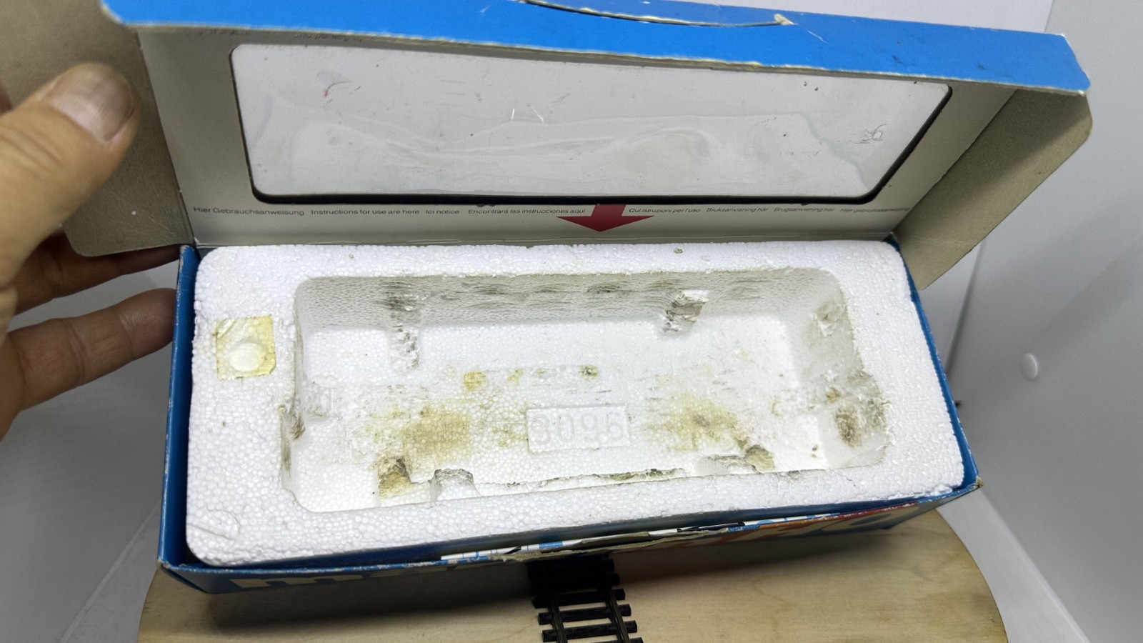 Vintage Märklin 3096 H0 Tender Locomotive DB BR 78 355 in Original Box.