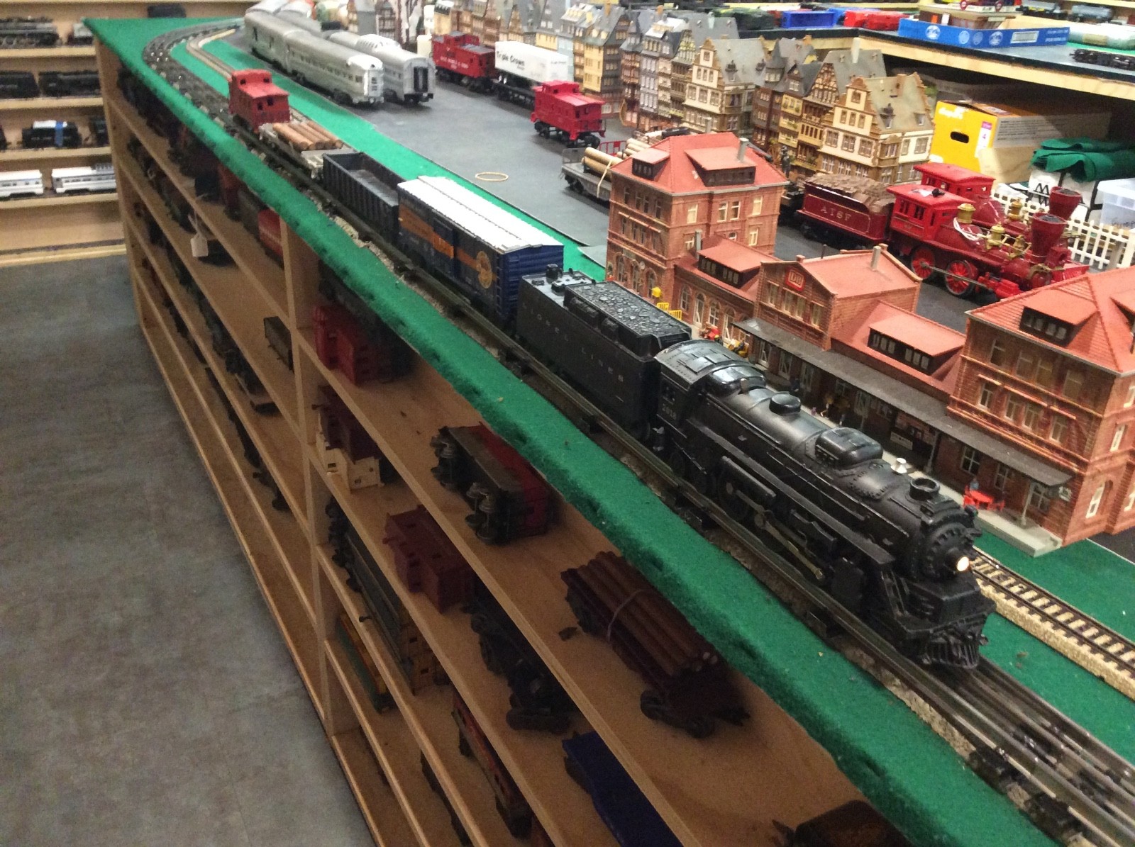 Lionel 1555WS Postwar – Set 2018 Steam Engine Freight Cars O Gauge / 027