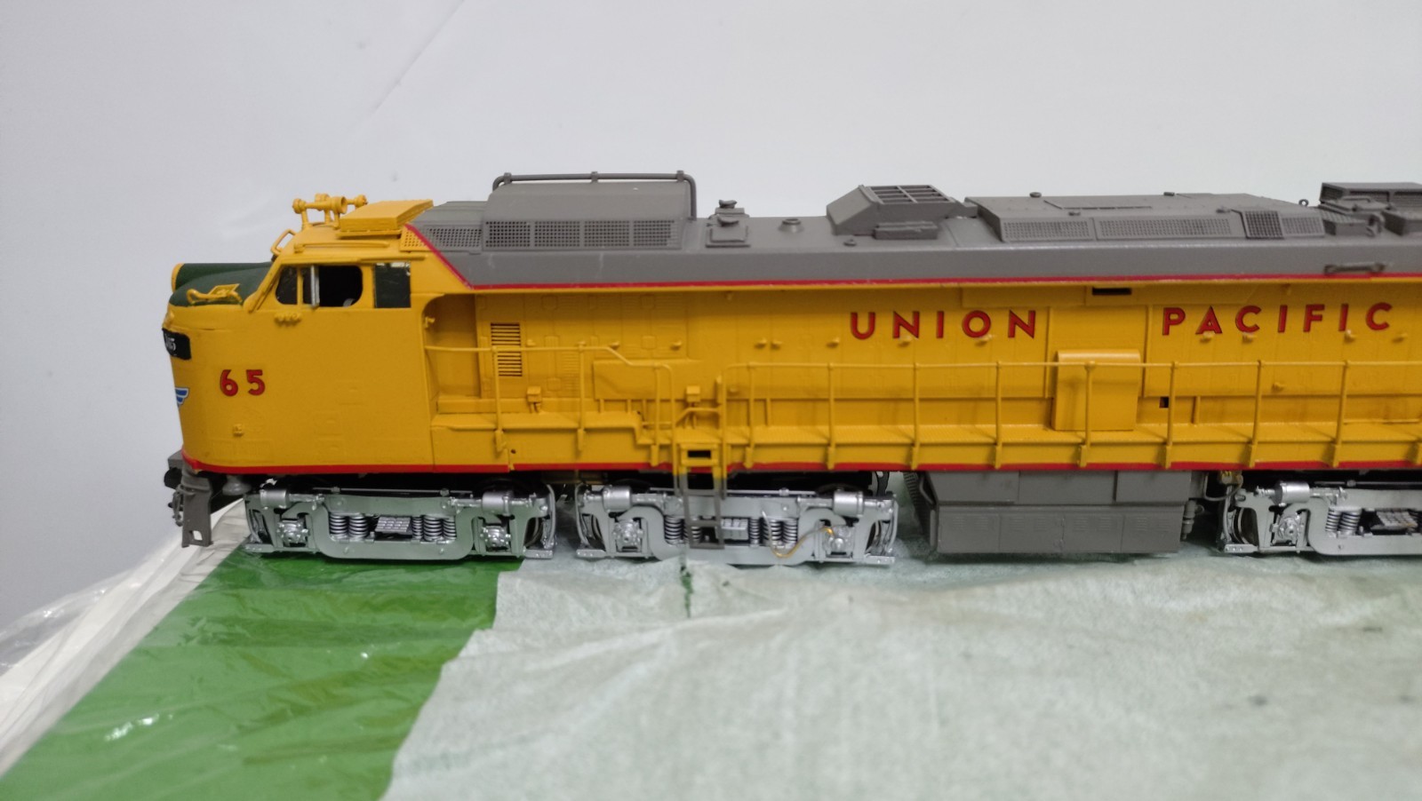 Overland (OMI) Brass UP #65 Veranda Turbine Diesel Locomotive – HO scale