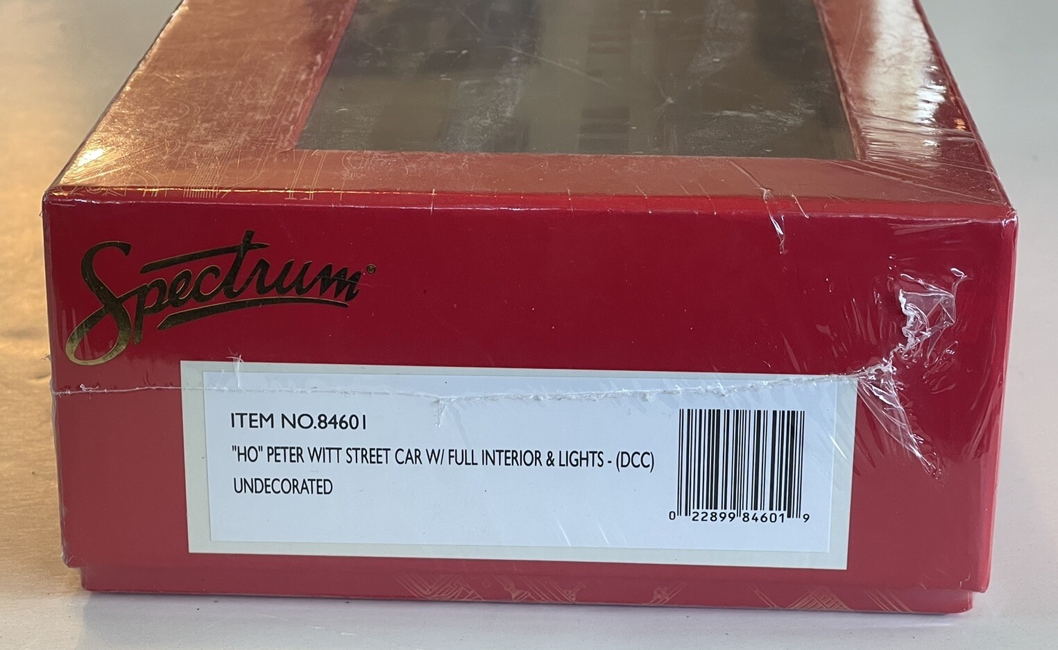 SEALED HO Bachmann Spectrum 84601 Undecorated Peter Witt Street Car Kit w/DCC