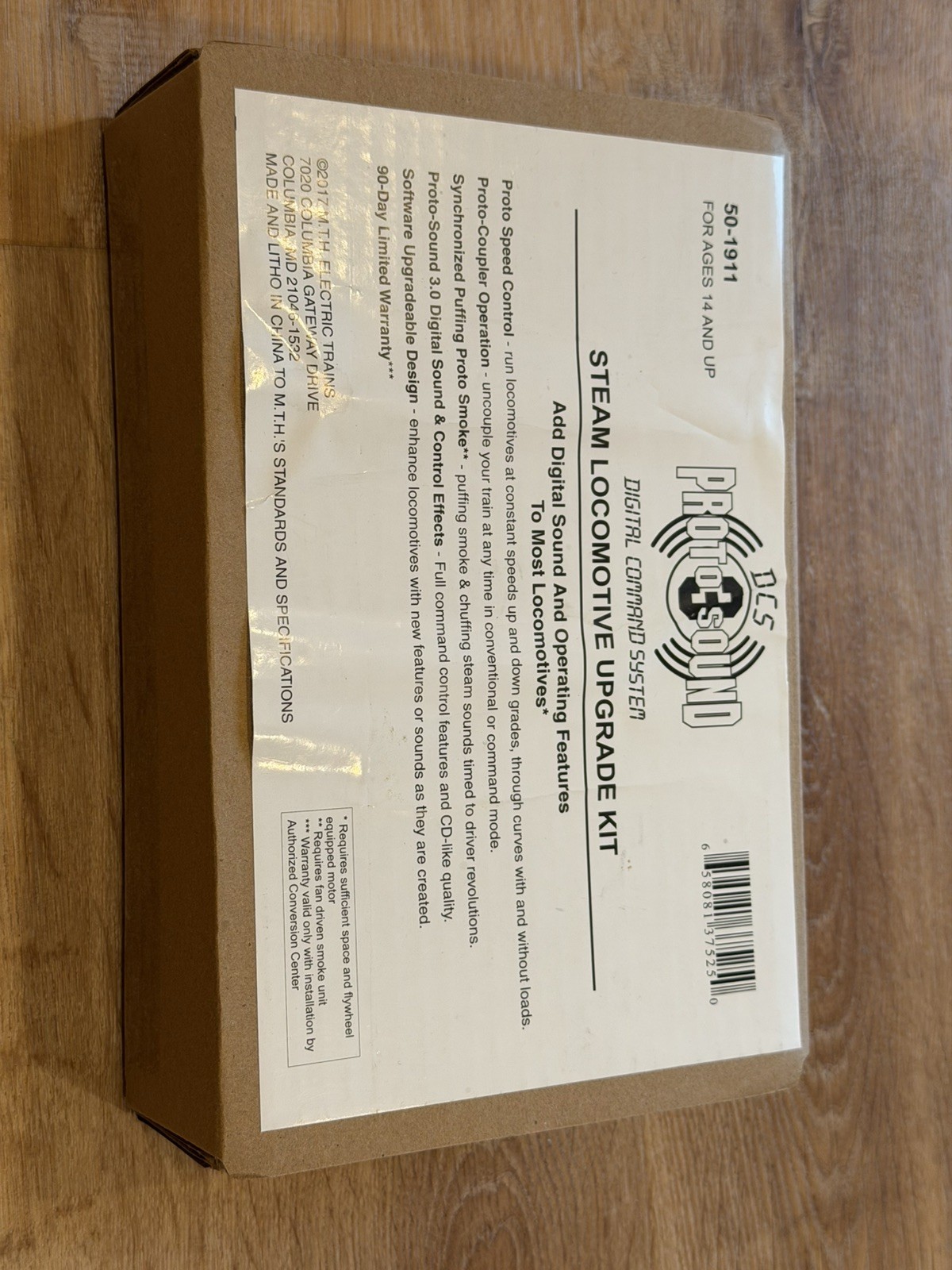 MTH Premier 20-3023 Shay WVP&P Proto-Sound 1.0 *AND* DCS conversion kit