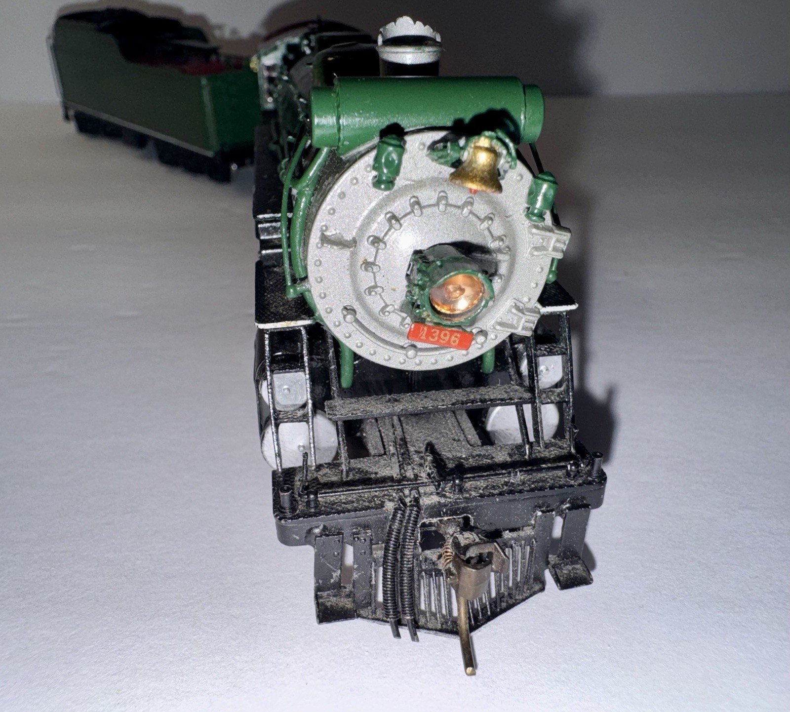 HO UNITED SOUTHERN 4-6-2 BRASS LOCO No. 1396 PACIFIC FAST MAIL PAINTED VINTAGE