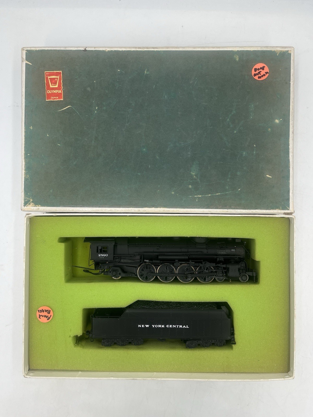 Vintage Ho Scale Gem Models Olympia RS-101 6-8-6 Steam Turbine Class S2