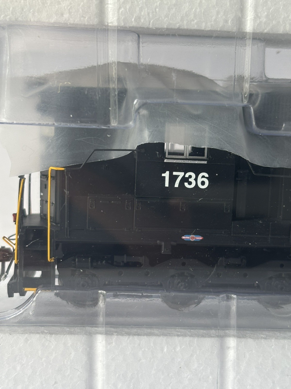 Retired – Athearn Norfolk and Western engine (1736) DCC sound ready – NEW in BOX