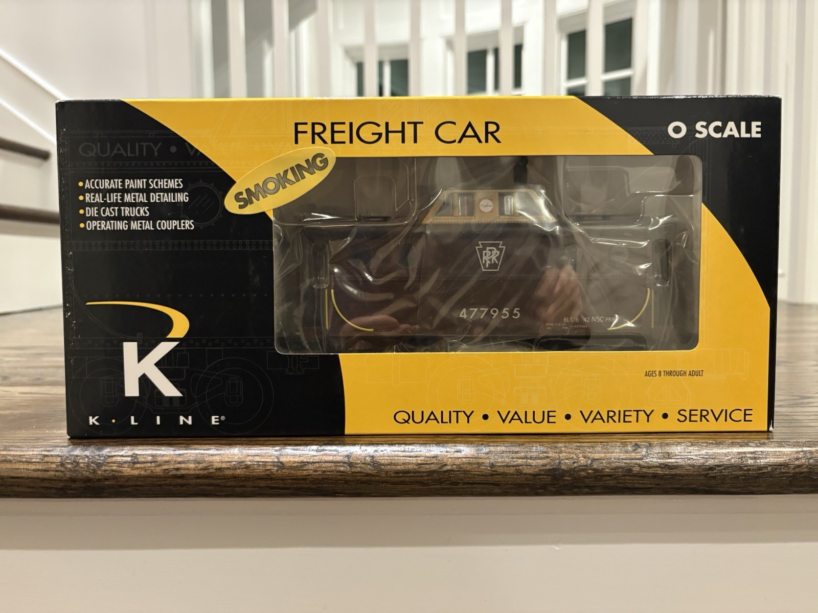 K3380-3768WIC PRR Torpedo Semi-Scale Die Cast Streamlined Pacific Steam