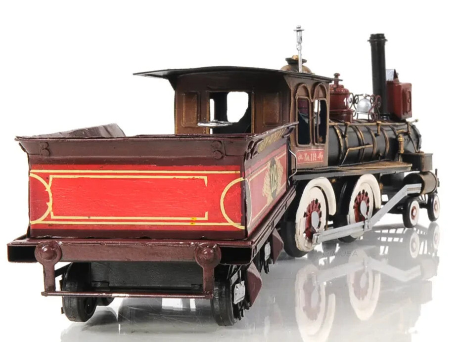 Union Pacific Railroad No. 119 Steam Locomotive Model 21″ Golden Spike Train New