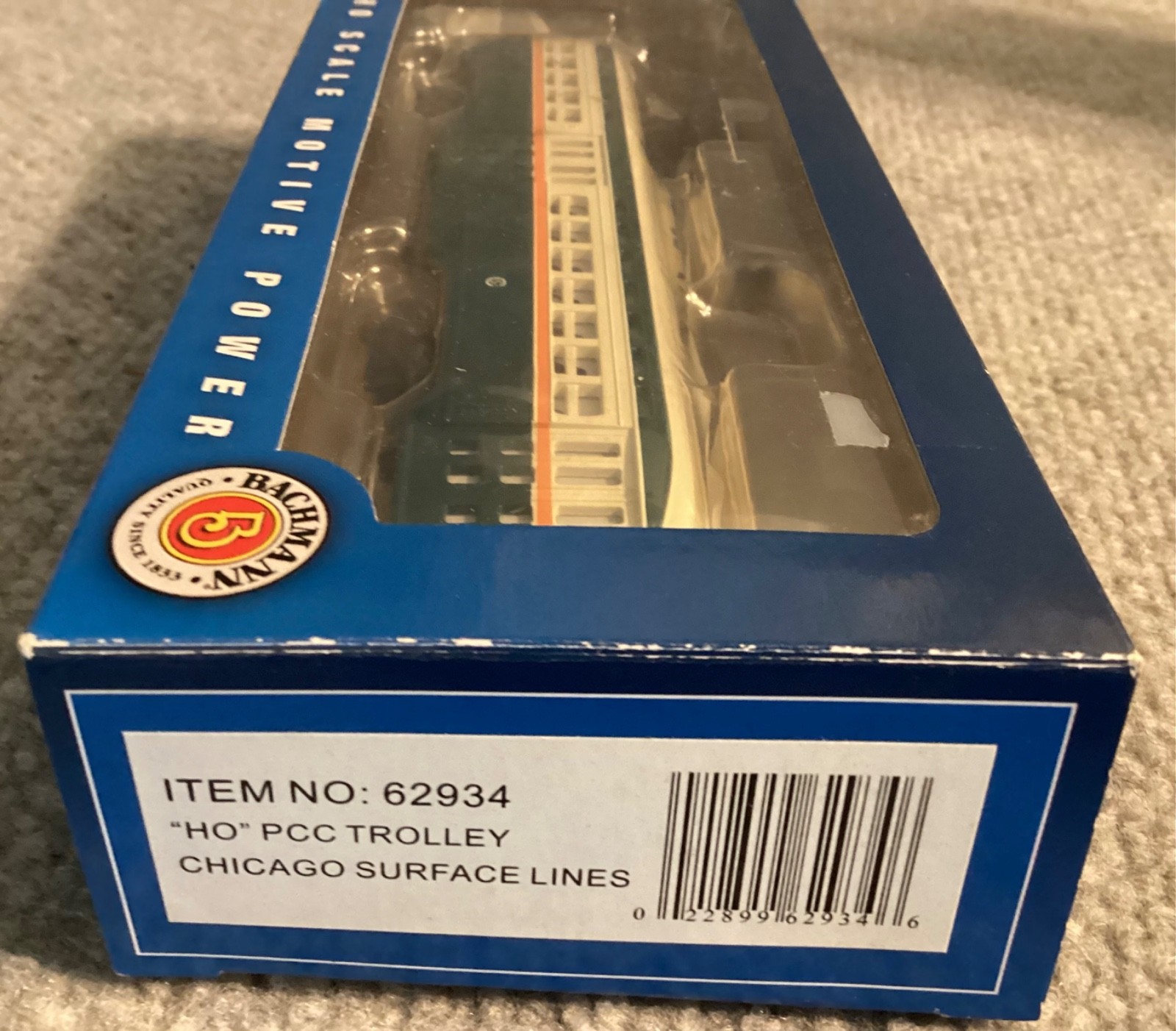 BACHMANNHO Scale Brooklyn & Queens PCC Streetcar Trolley #62932 HO8