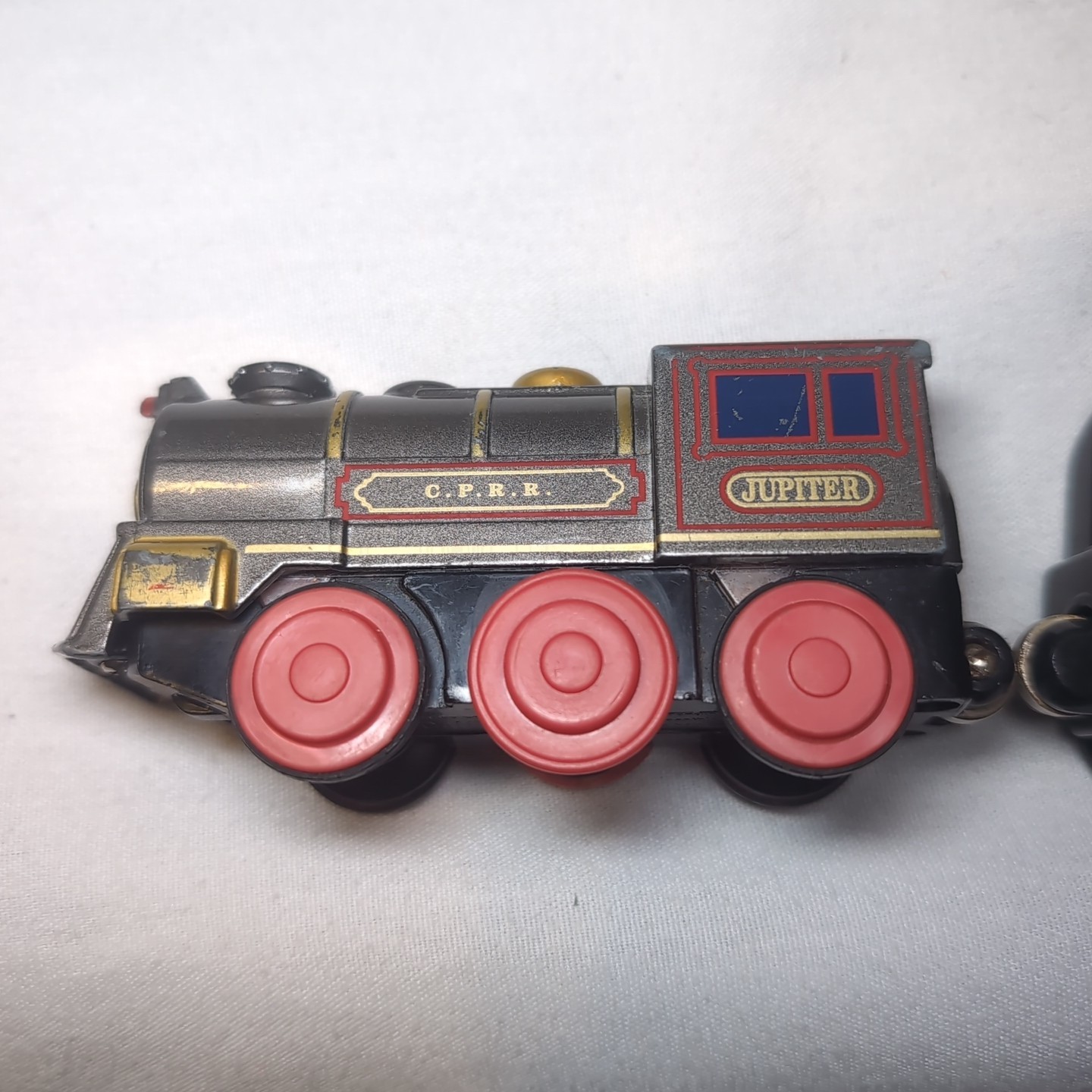 Vintage 1999 Learning Curve Jupiter CPRR Train Engine Toy & Coal Tender WORKS
