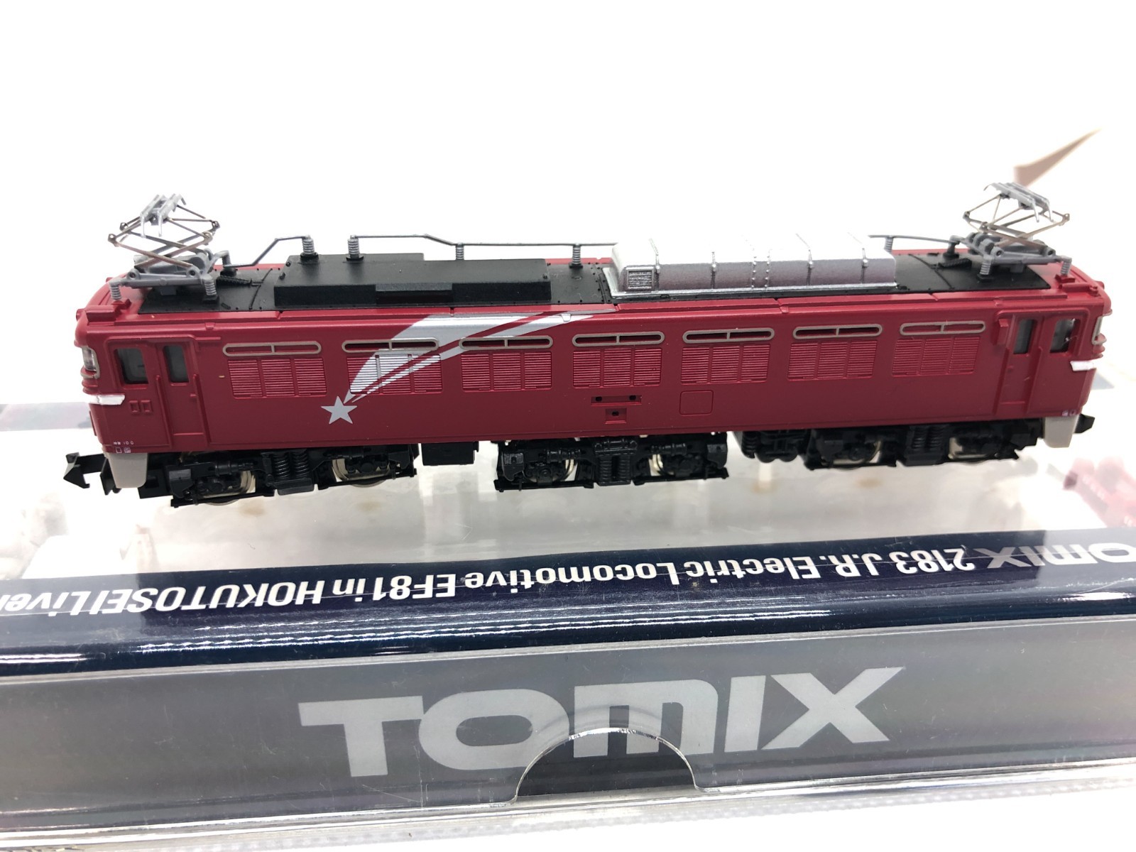TOMIX 2183 JR EF81 Electric Locomotive Hokutosei Livery Model Train N Scale