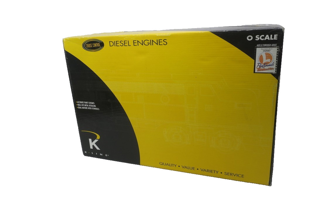 K-line Reading F-3 AA Diesel Engine Set w/ TMCC & Railsounds K-25811