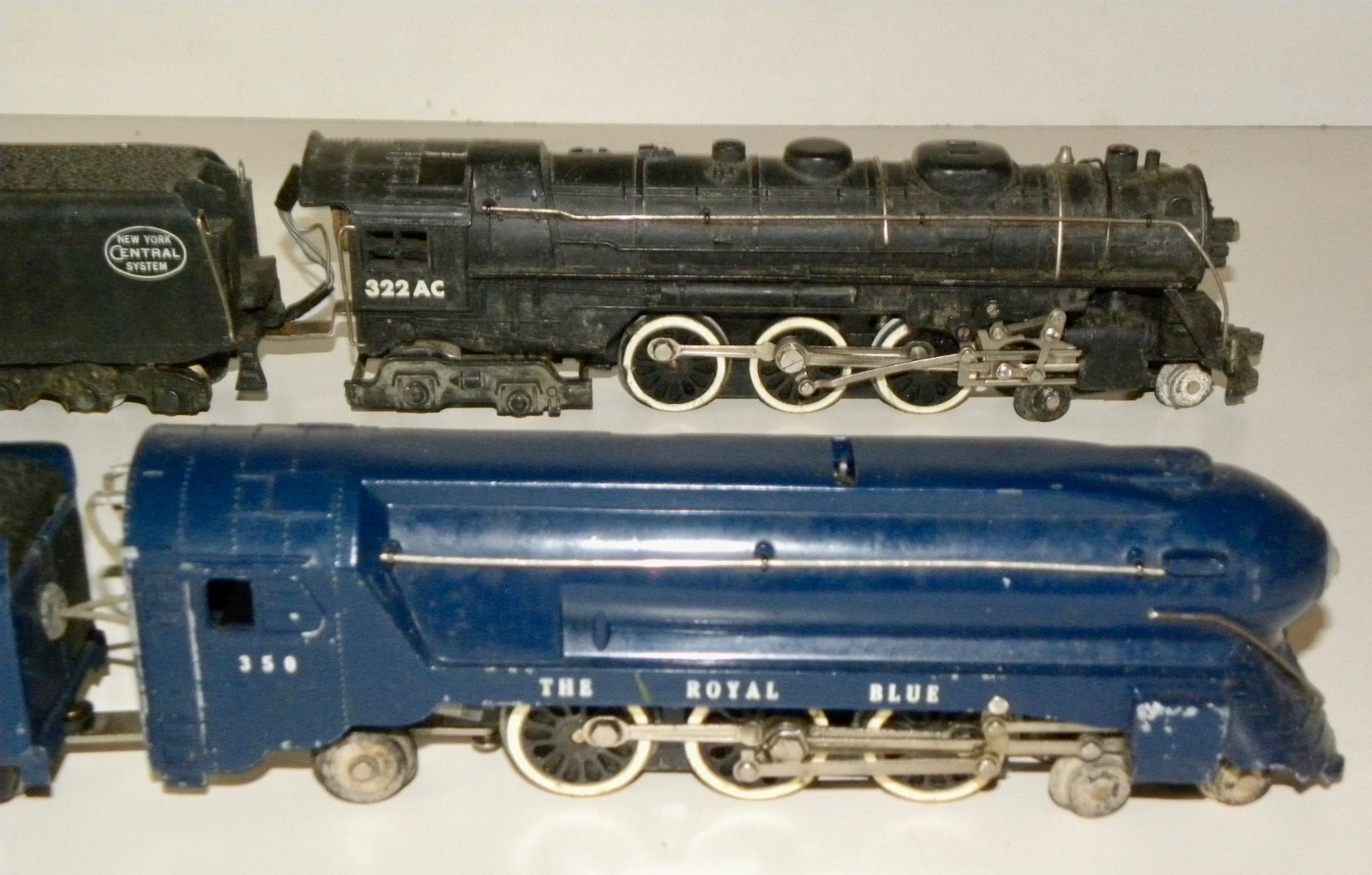 American Flyer 322AC 4-6-4 Steam Loco & Tender ~ The Royal Blue ~ Parts / Repair