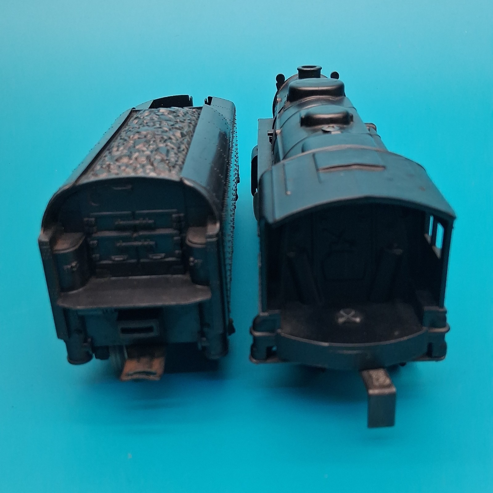 Vintage Lionel Lines O27 Gauge 1950s Scout 1130 2-4-2 & 6066T Tender TESTED RUNS