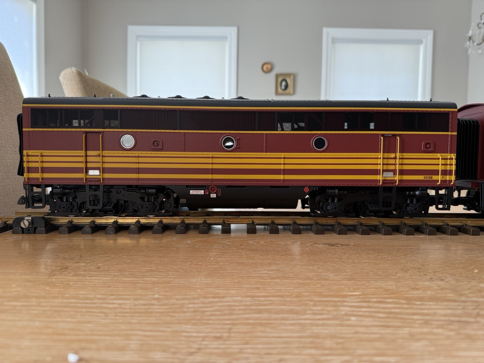 USA Trains Boston and Maine EMD F-3 AB Units R22268 G Scale (MINT In Box) RARE!
