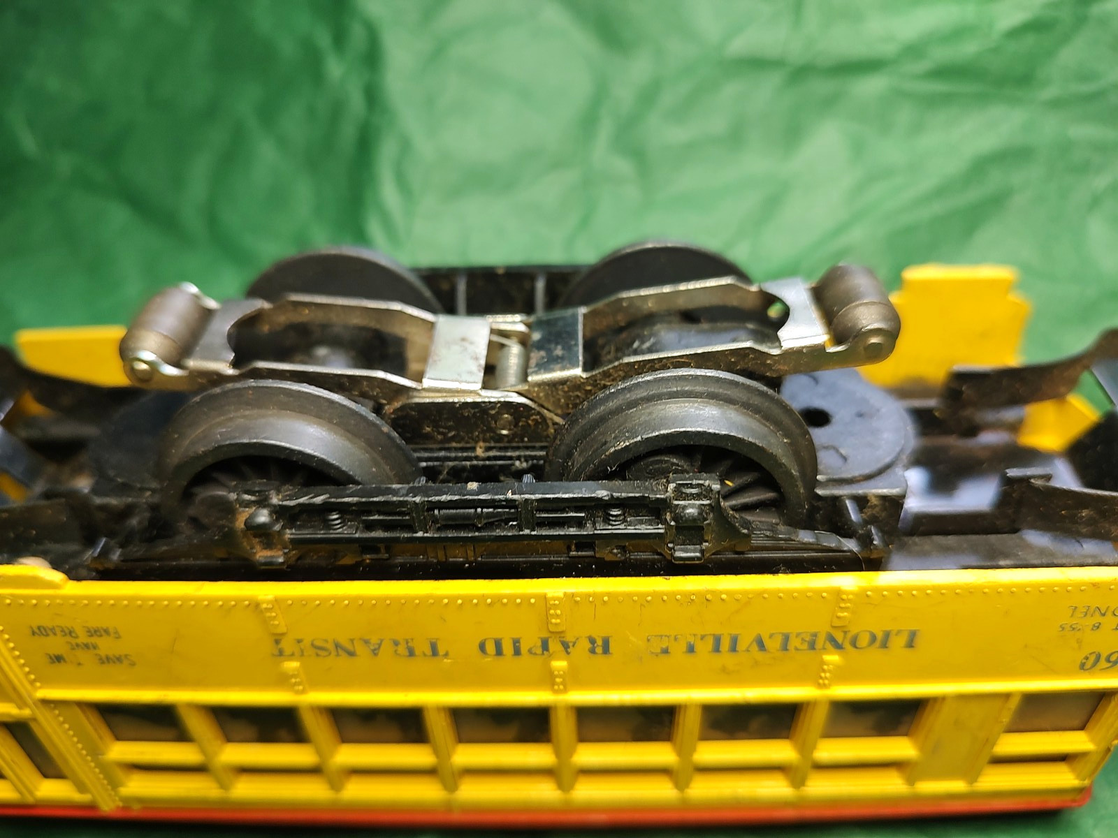 LIONEL #60 THE LIONELVILLE RAPID TRANSIT TROLLEY CAR O SCALE 1960s -As Is – Read