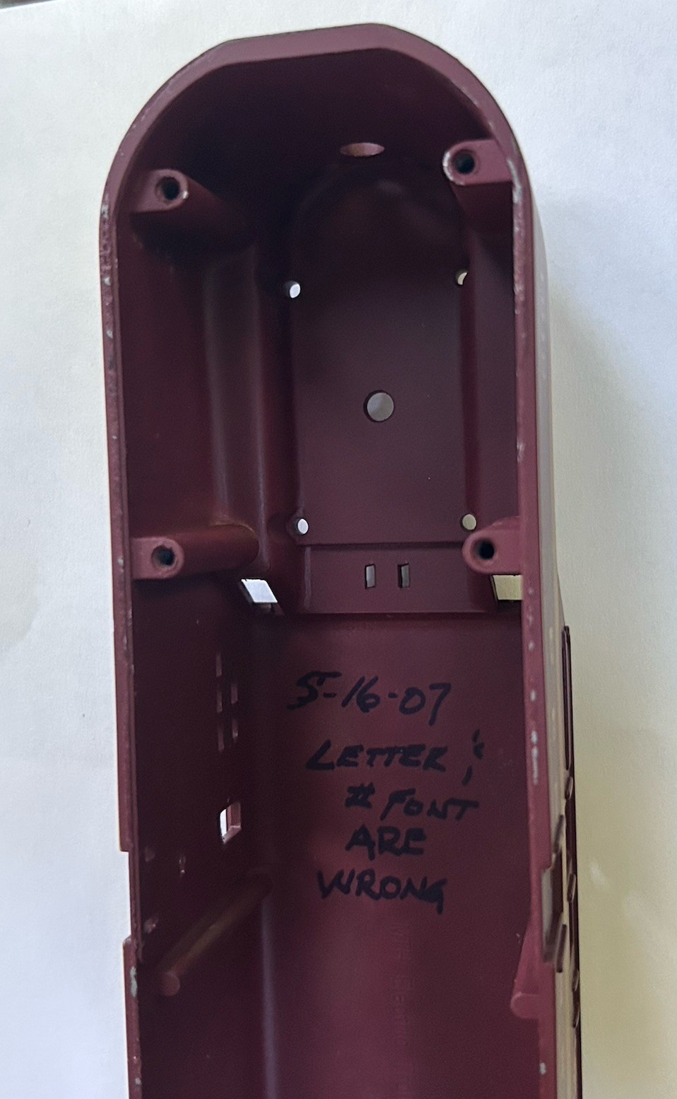 MTH O Scale 4910 GG-1 Shell Pennsylvania Diecast In Tuscan