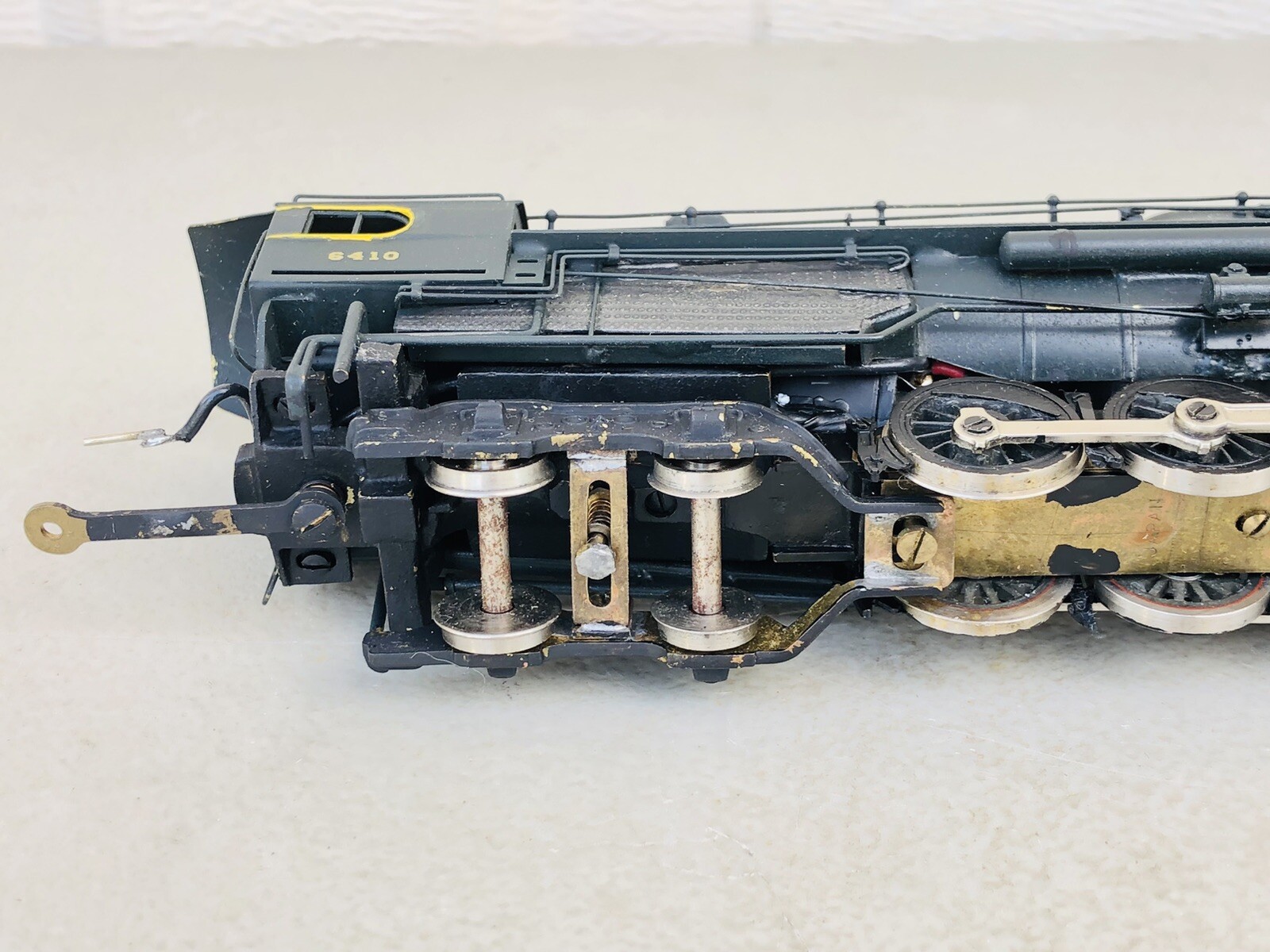 HO Train Company HO PRR Pennsylvania 2-10-4 J-IA Steam Locomotive