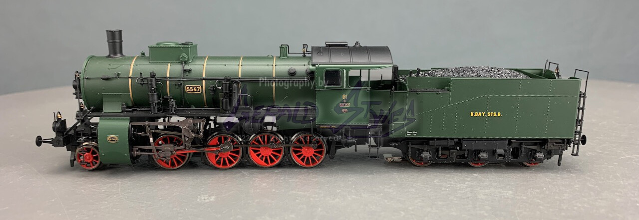 HO Brawa 40127 German Steam Locomotive G 4/5 H KBayStsB AC/Sound/Smoke HO1808