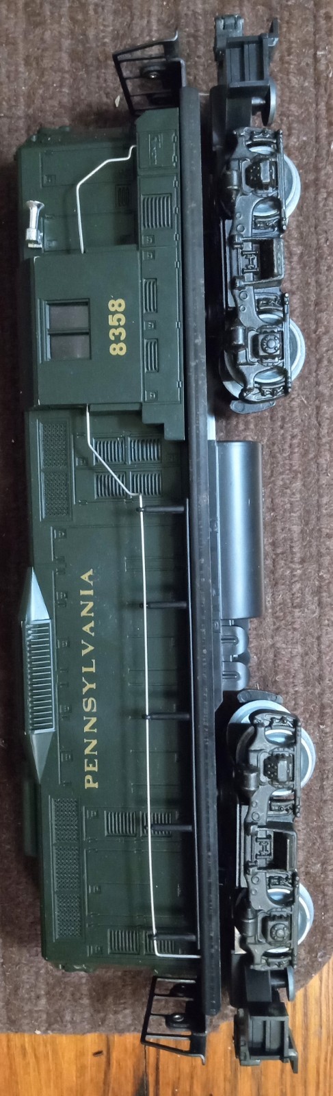 Lionel 0/27 Pennsylvania RR GP-9 Dummy Locomotive 6-8358 Near Mint w Box 1970s